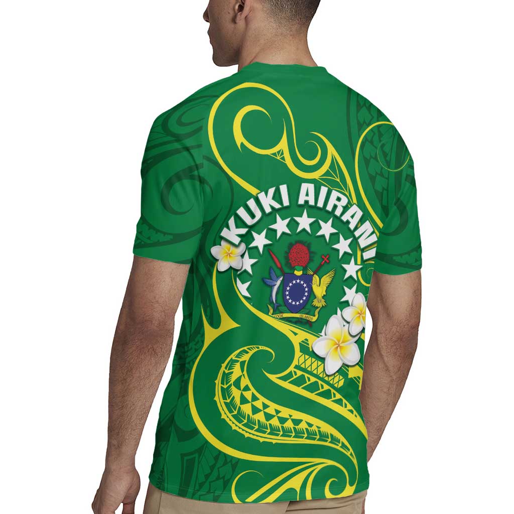 Cook Islands Happy Constitution Day Rugby Jersey Pattern Tribal Art LT05 - Polynesian Pride