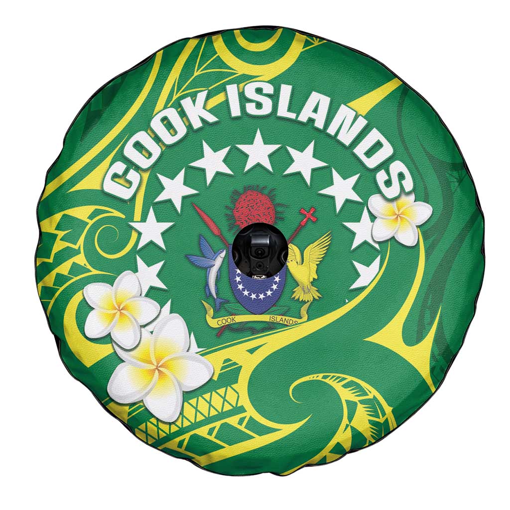 Cook Islands Happy Constitution Day Spare Tire Cover Pattern Tribal Art LT05 - Polynesian Pride