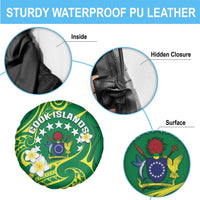 Cook Islands Happy Constitution Day Spare Tire Cover Pattern Tribal Art LT05 - Polynesian Pride