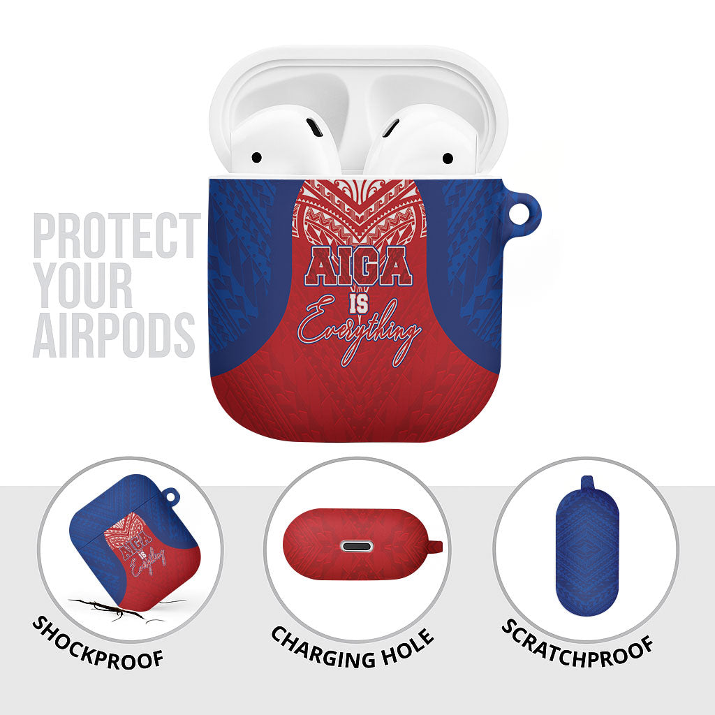Aiga Samoa AirPods Case Aiga Is Everything LT05 - Polynesian Pride