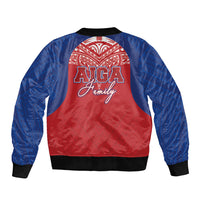 Aiga Samoa Bomber Jacket Aiga Is Everything LT05 - Polynesian Pride
