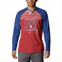 Aiga Samoa Button Sweatshirt Aiga Is Everything LT05 - Polynesian Pride
