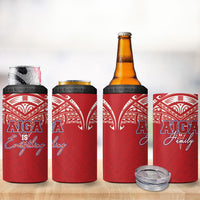 Aiga Samoa 4 in 1 Can Cooler Tumbler Aiga Is Everything LT05 - Polynesian Pride
