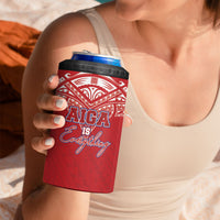 Aiga Samoa 4 in 1 Can Cooler Tumbler Aiga Is Everything LT05 - Polynesian Pride