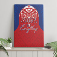 Aiga Samoa Canvas Wall Art Aiga Is Everything LT05 - Polynesian Pride