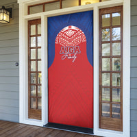 Aiga Samoa Door Cover Aiga Is Everything LT05 - Polynesian Pride