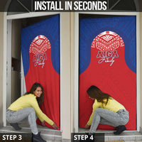 Aiga Samoa Door Cover Aiga Is Everything LT05 - Polynesian Pride