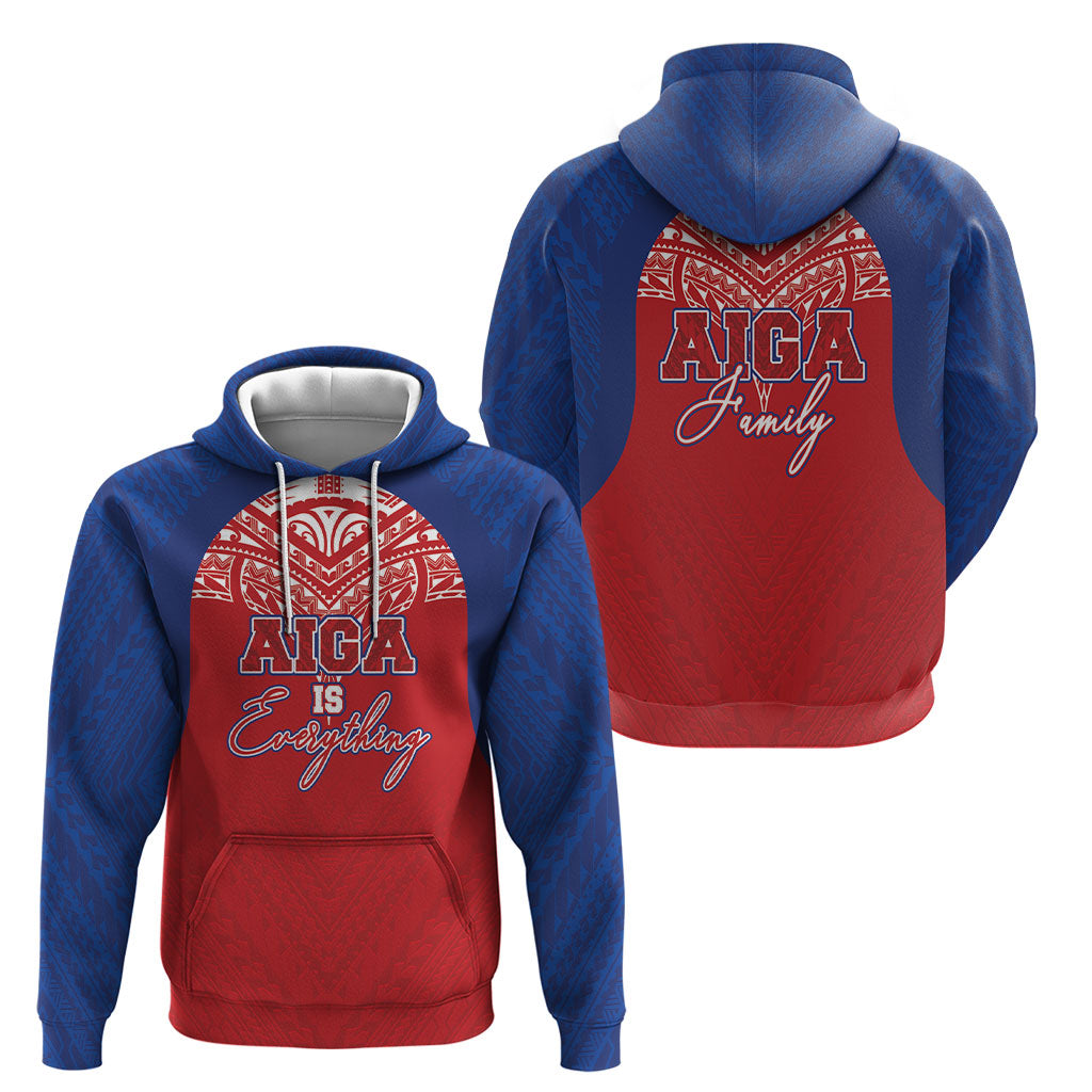 Aiga Samoa Hoodie Aiga Is Everything LT05 - Polynesian Pride