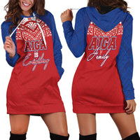Aiga Samoa Hoodie Dress Aiga Is Everything LT05 - Polynesian Pride