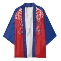 Aiga Samoa Kimono Aiga Is Everything LT05 Unisex Red - Polynesian Pride