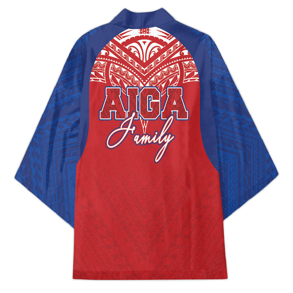 Aiga Samoa Kimono Aiga Is Everything LT05 - Polynesian Pride