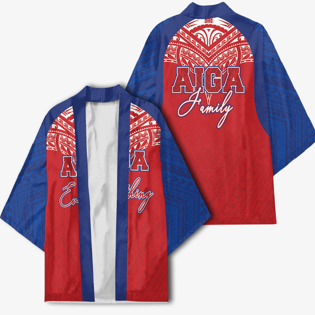 Aiga Samoa Kimono Aiga Is Everything LT05 - Polynesian Pride