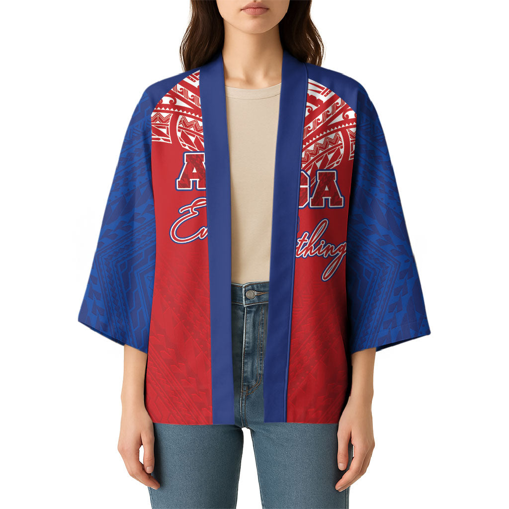 Aiga Samoa Kimono Aiga Is Everything LT05 - Polynesian Pride