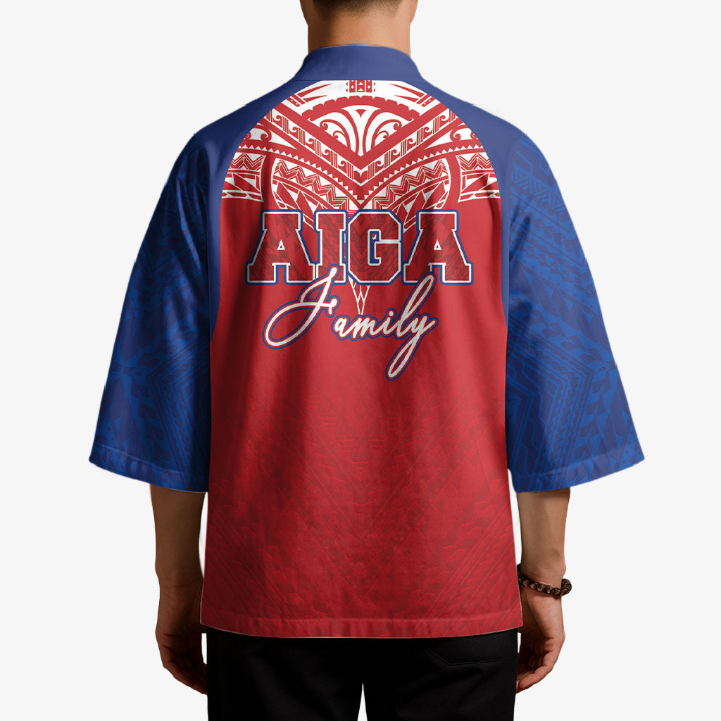 Aiga Samoa Kimono Aiga Is Everything LT05 - Polynesian Pride