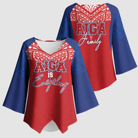 Aiga Samoa Kimono Sleeve Blouse Aiga Is Everything LT05 - Polynesian Pride
