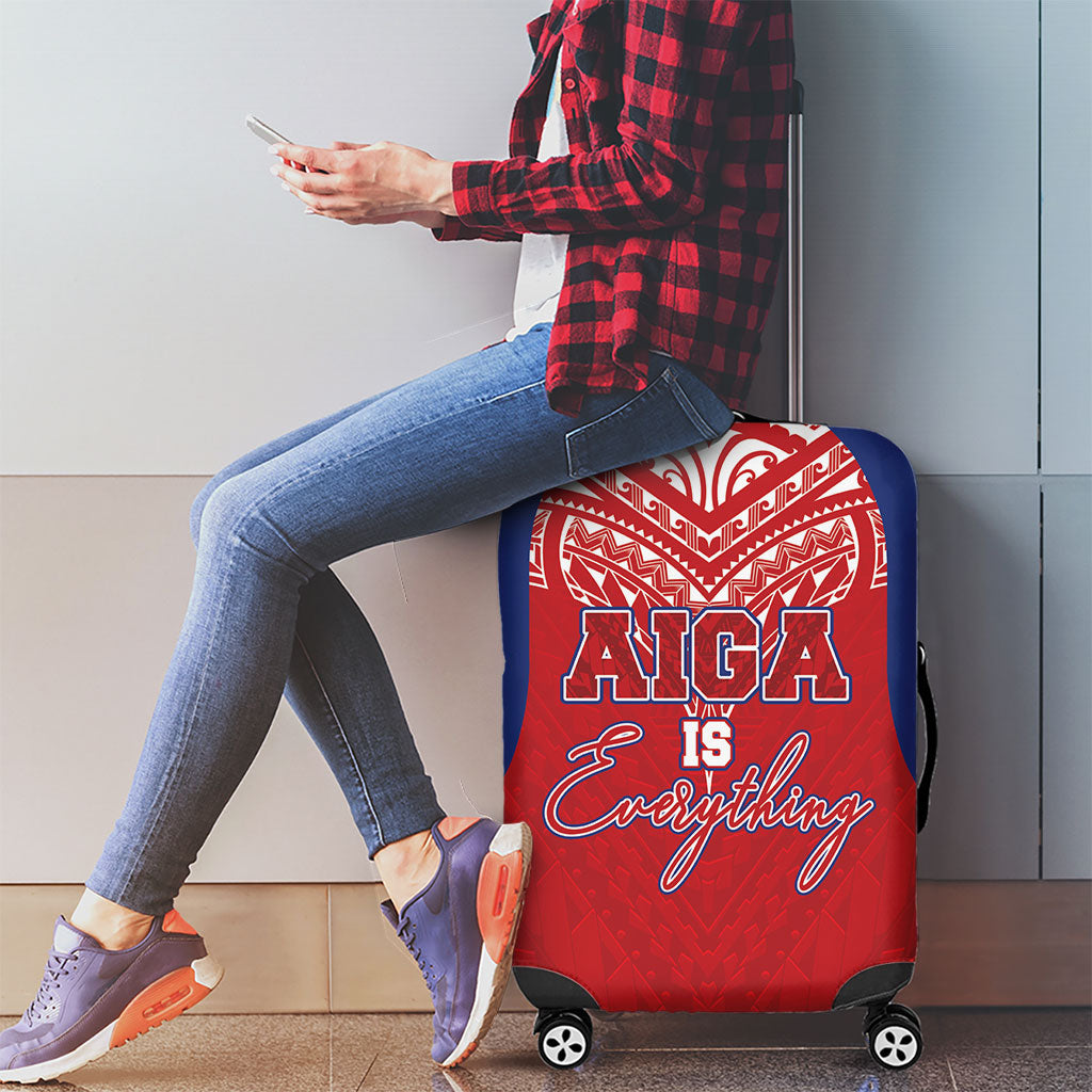 Aiga Samoa Luggage Cover Aiga Is Everything LT05 - Polynesian Pride