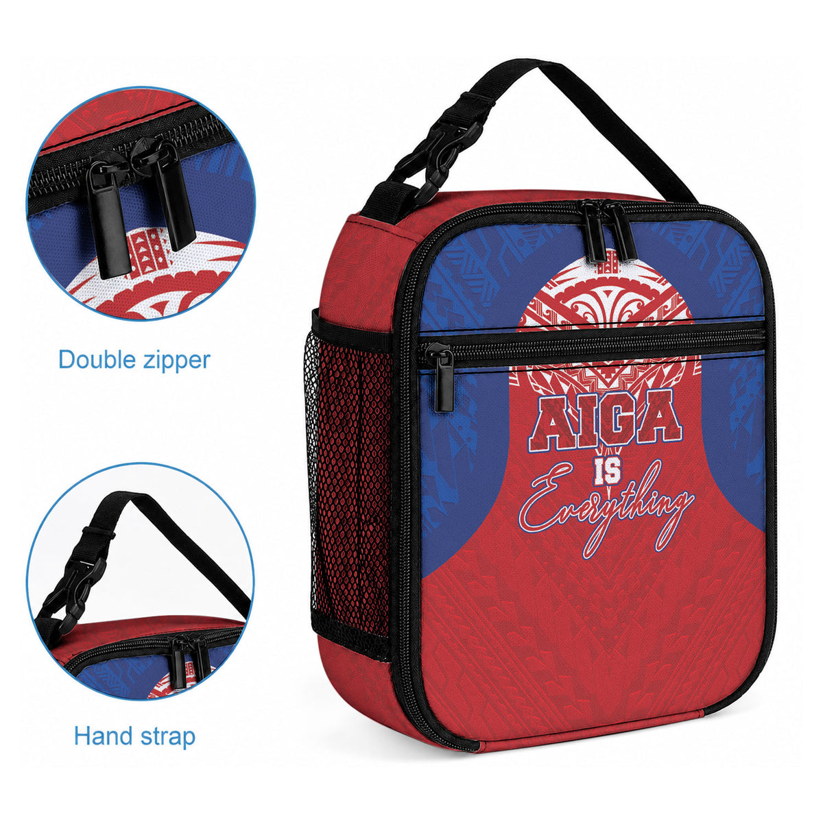 Aiga Samoa Lunch Bag Aiga Is Everything LT05 - Polynesian Pride