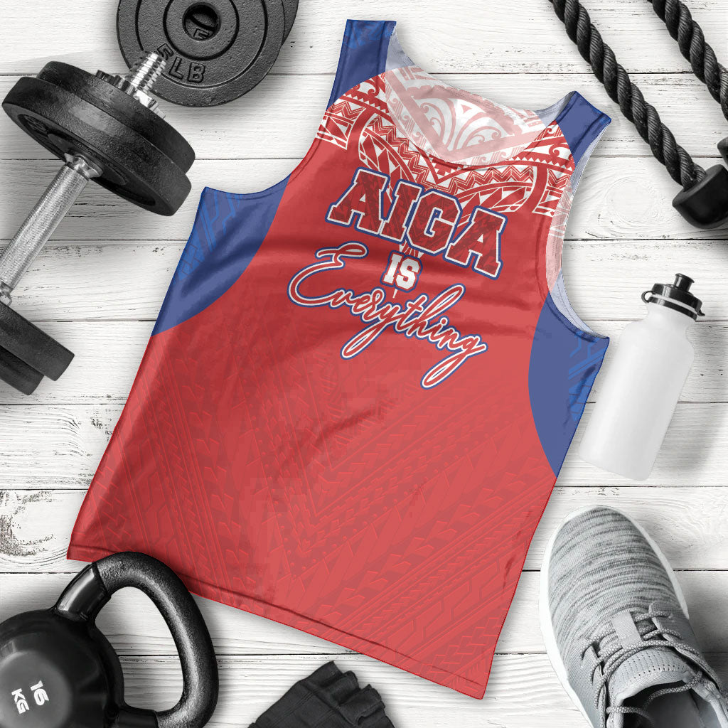 Aiga Samoa Men Tank Top Aiga Is Everything LT05 - Polynesian Pride