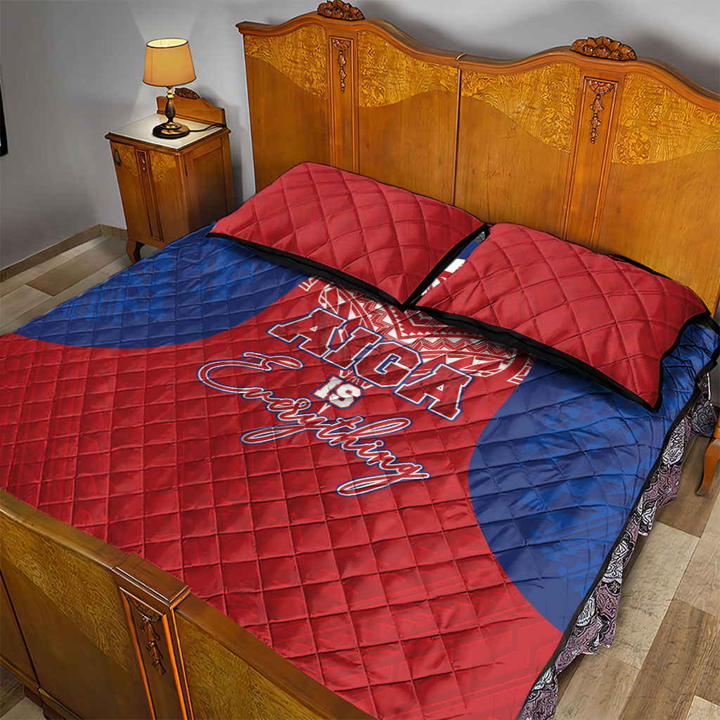 Aiga Samoa Quilt Bed Set Aiga Is Everything LT05 - Polynesian Pride