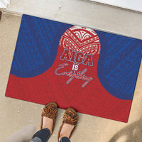 Aiga Samoa Rubber Doormat Aiga Is Everything LT05 - Polynesian Pride