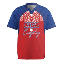 Aiga Samoa Rugby Jersey Aiga Is Everything LT05 Red - Polynesian Pride