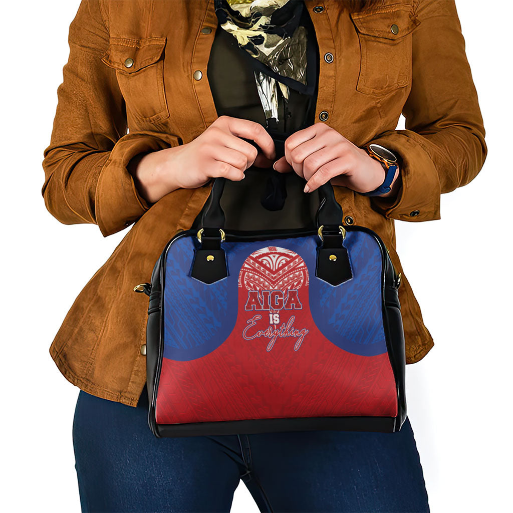 Aiga Samoa Shoulder Handbag Aiga Is Everything LT05 - Polynesian Pride