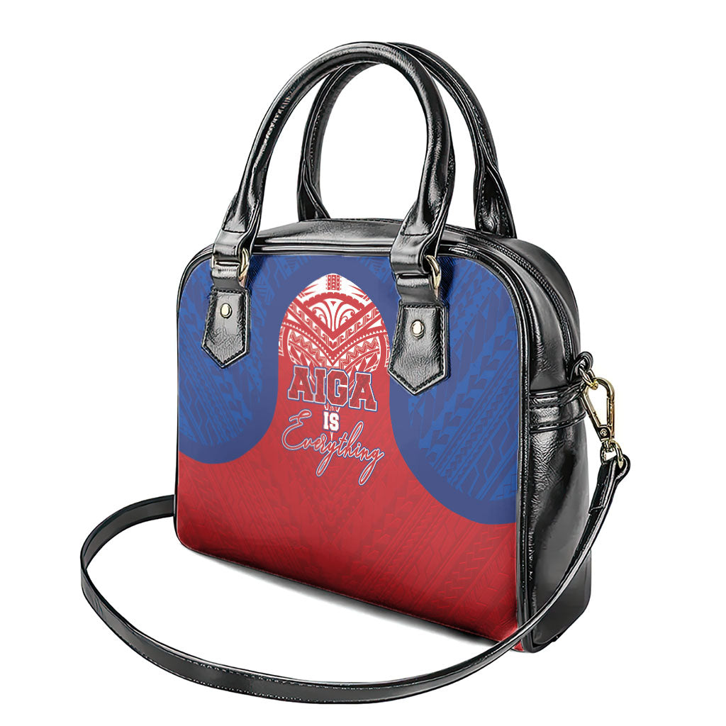 Aiga Samoa Shoulder Handbag Aiga Is Everything LT05 - Polynesian Pride