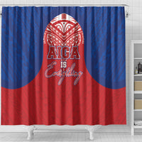 Aiga Samoa Shower Curtain Aiga Is Everything LT05 - Polynesian Pride