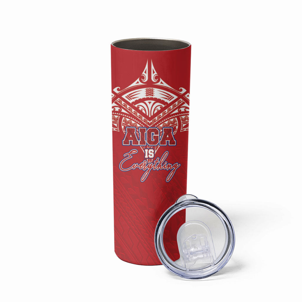 Aiga Samoa Skinny Tumbler Aiga Is Everything LT05 - Polynesian Pride