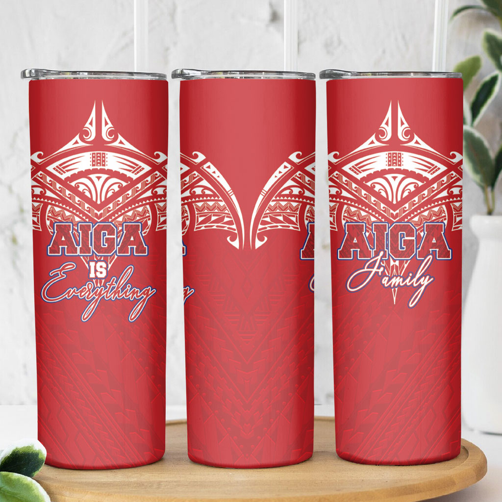 Aiga Samoa Skinny Tumbler Aiga Is Everything LT05 - Polynesian Pride