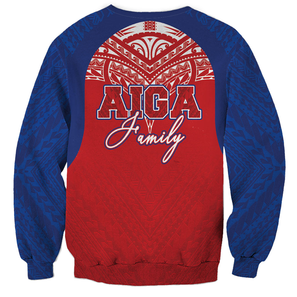 Aiga Samoa Sweatshirt Aiga Is Everything LT05 - Polynesian Pride