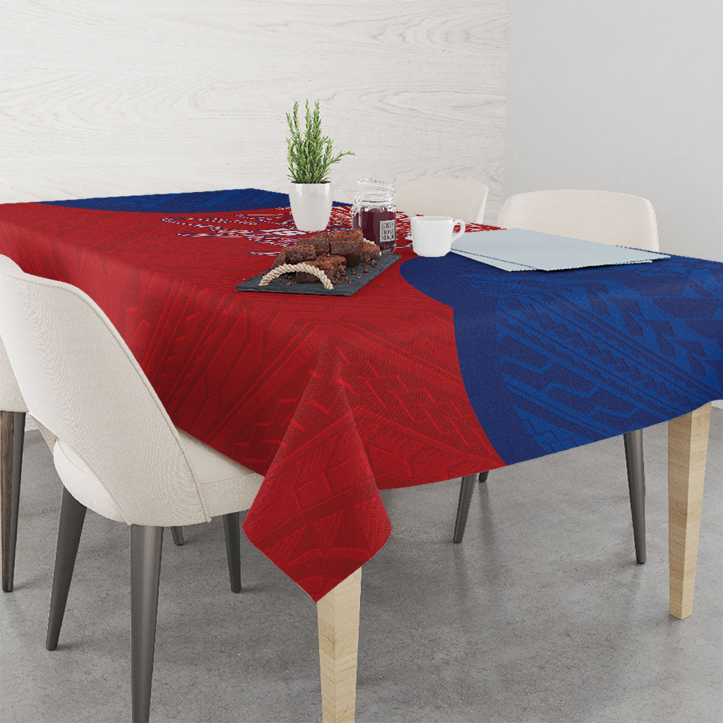 Aiga Samoa Tablecloth Aiga Is Everything LT05 - Polynesian Pride