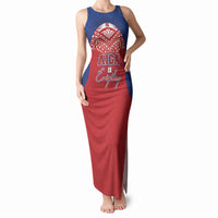 Aiga Samoa Tank Maxi Dress Aiga Is Everything LT05 Women Red - Polynesian Pride