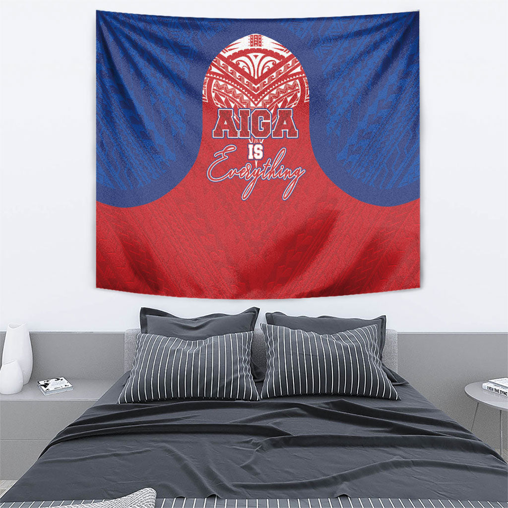 Aiga Samoa Tapestry Aiga Is Everything LT05 - Polynesian Pride