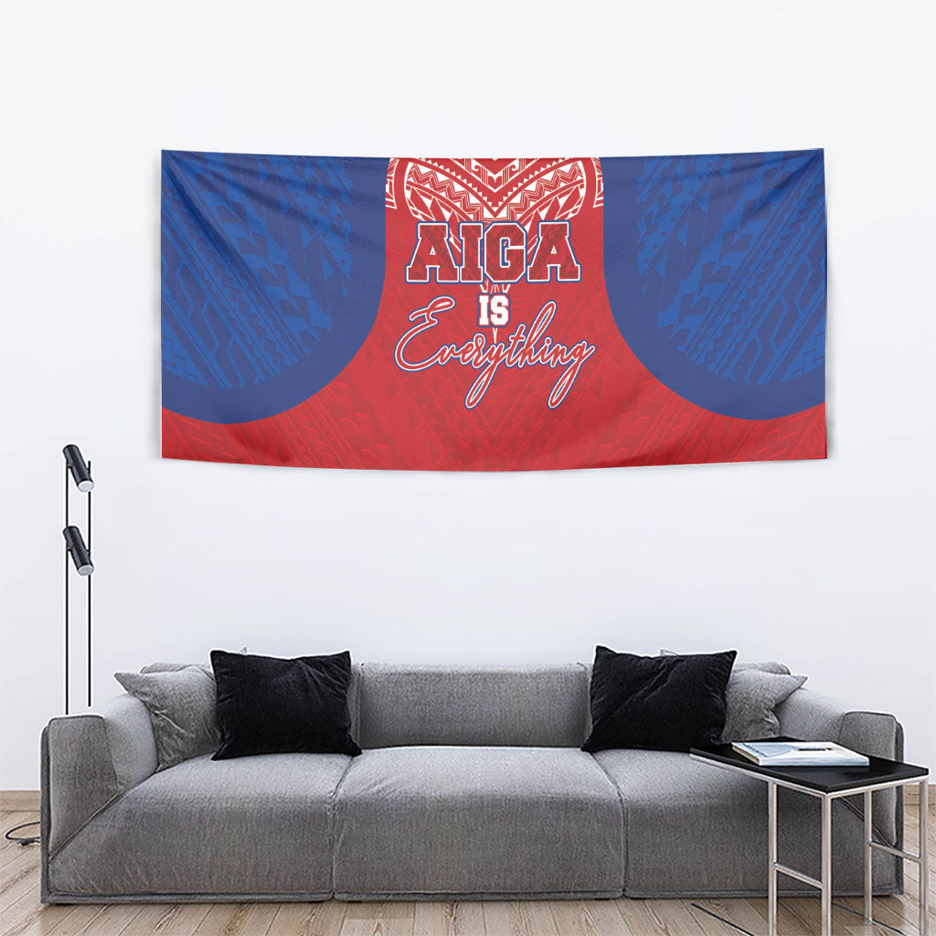 Aiga Samoa Tapestry Aiga Is Everything LT05 - Polynesian Pride
