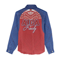 Aiga Samoa Women Casual Shirt Aiga Is Everything LT05 - Polynesian Pride