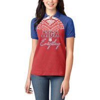 Aiga Samoa Women Polo Shirt Aiga Is Everything LT05 - Polynesian Pride