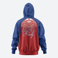 Aiga Samoa Zip Hoodie Aiga Is Everything LT05 - Polynesian Pride