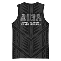 Samoa Aiga Basketball Jersey Samoan Tribal Pattern LT05 - Polynesian Pride