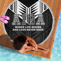 Samoa Aiga Beach Blanket Samoan Tribal Pattern LT05 - Polynesian Pride