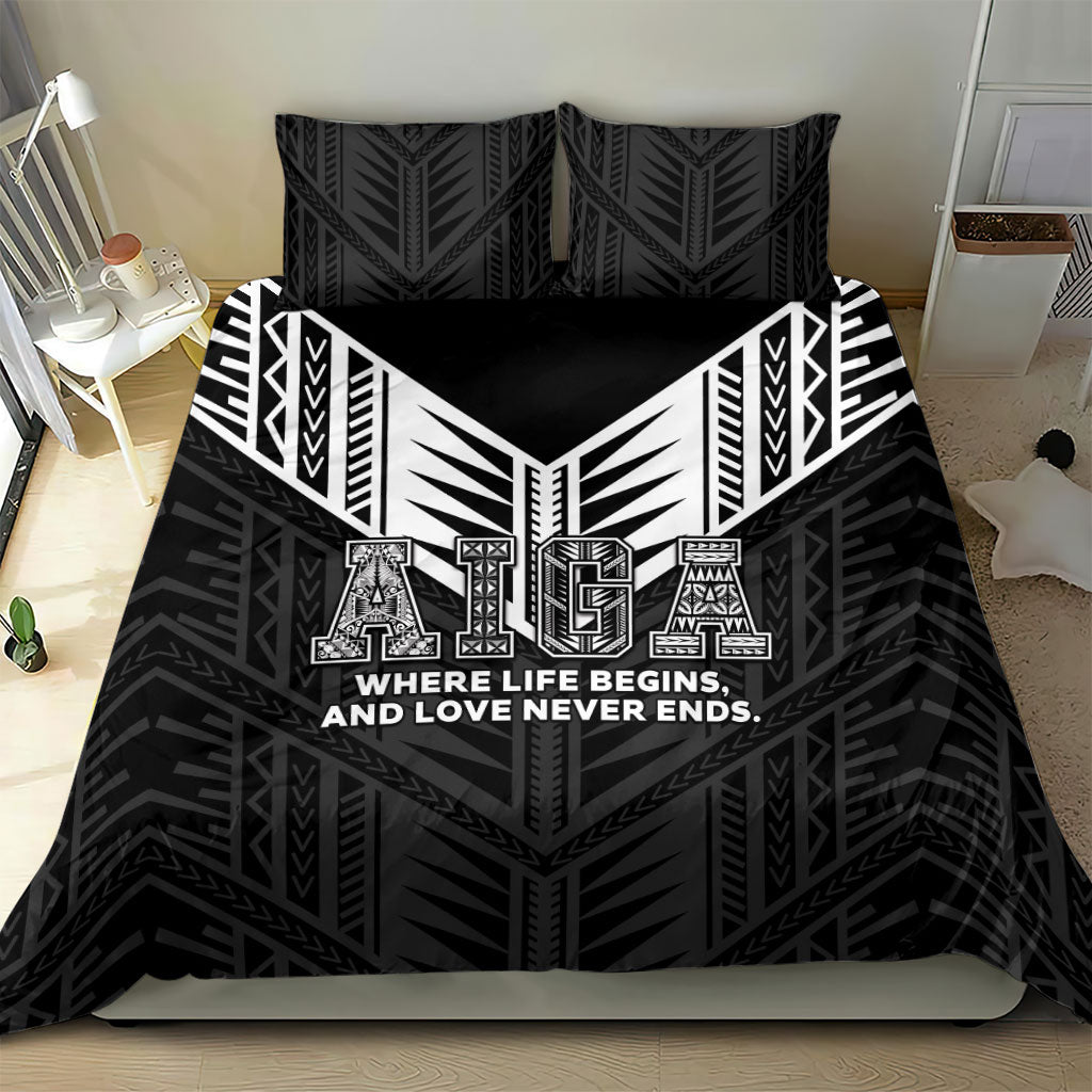 Samoa Aiga Bedding Set Samoan Tribal Pattern LT05 - Polynesian Pride