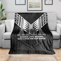 Samoa Aiga Blanket Samoan Tribal Pattern LT05 - Polynesian Pride