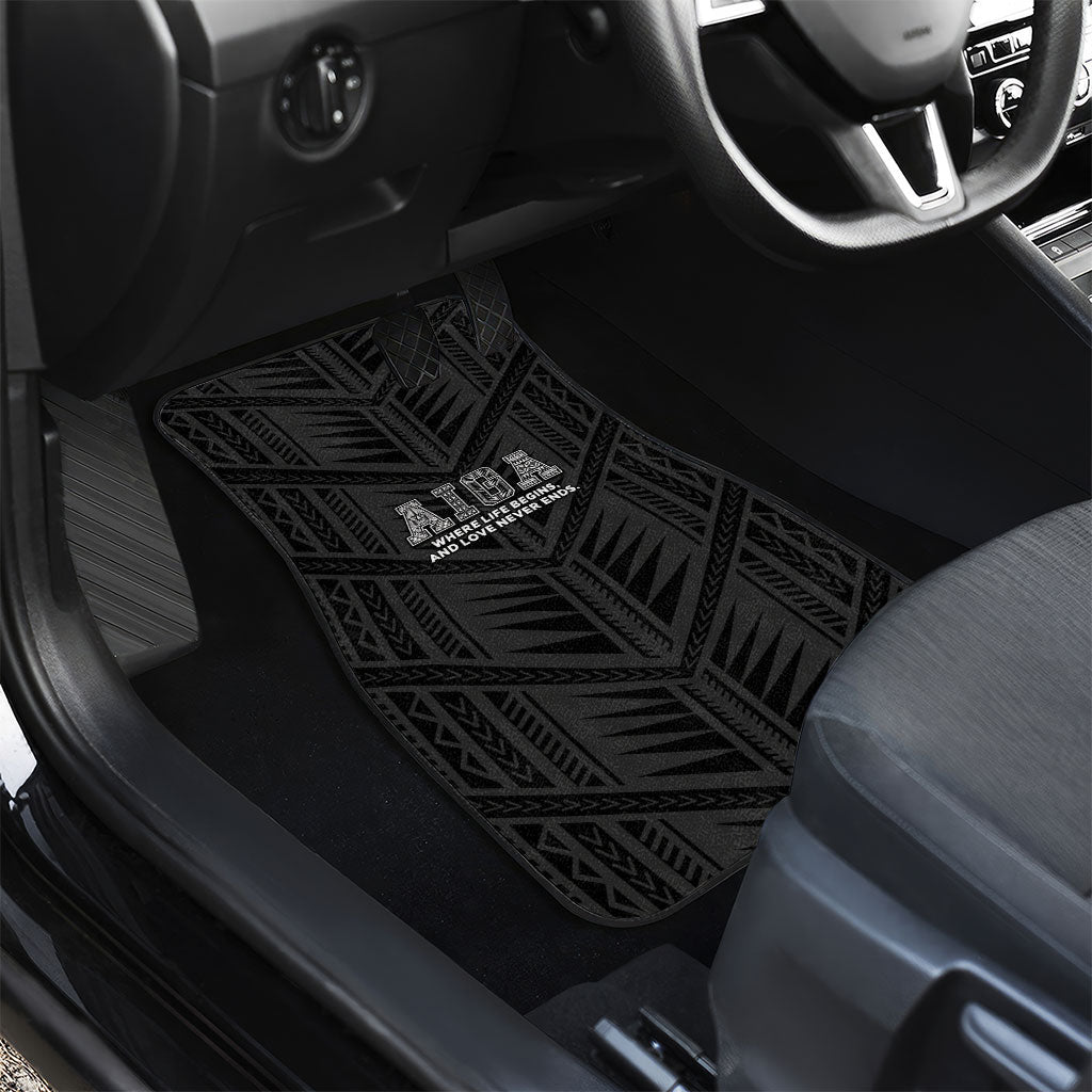 Samoa Aiga Car Mats Samoan Tribal Pattern LT05 - Polynesian Pride