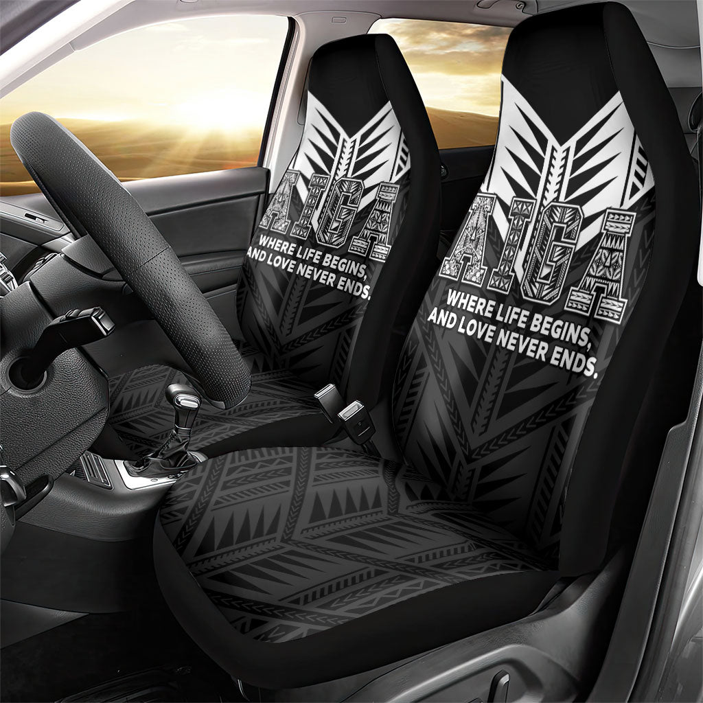 Samoa Aiga Car Seat Cover Samoan Tribal Pattern LT05 - Polynesian Pride