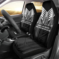 Samoa Aiga Car Seat Cover Samoan Tribal Pattern LT05 - Polynesian Pride
