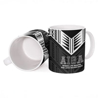 Samoa Aiga Ceramic Mug Samoan Tribal Pattern LT05 - Polynesian Pride