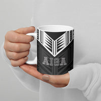 Samoa Aiga Ceramic Mug Samoan Tribal Pattern LT05 - Polynesian Pride
