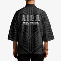 Samoa Aiga Kimono Samoan Tribal Pattern LT05 - Polynesian Pride