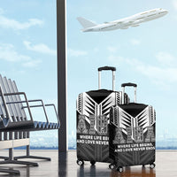 Samoa Aiga Luggage Cover Samoan Tribal Pattern LT05 - Polynesian Pride