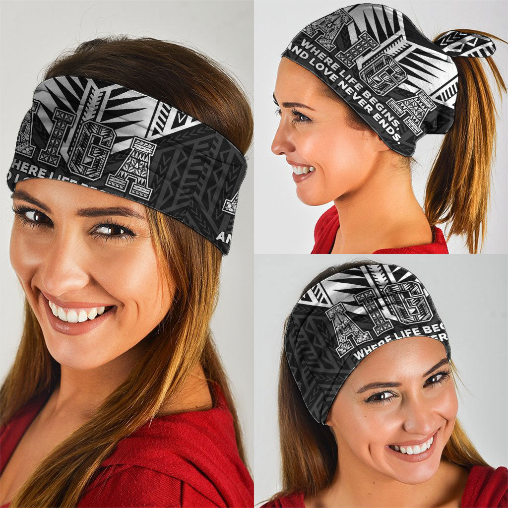 Samoa Aiga Neck Gaiter Samoan Tribal Pattern LT05 - Polynesian Pride